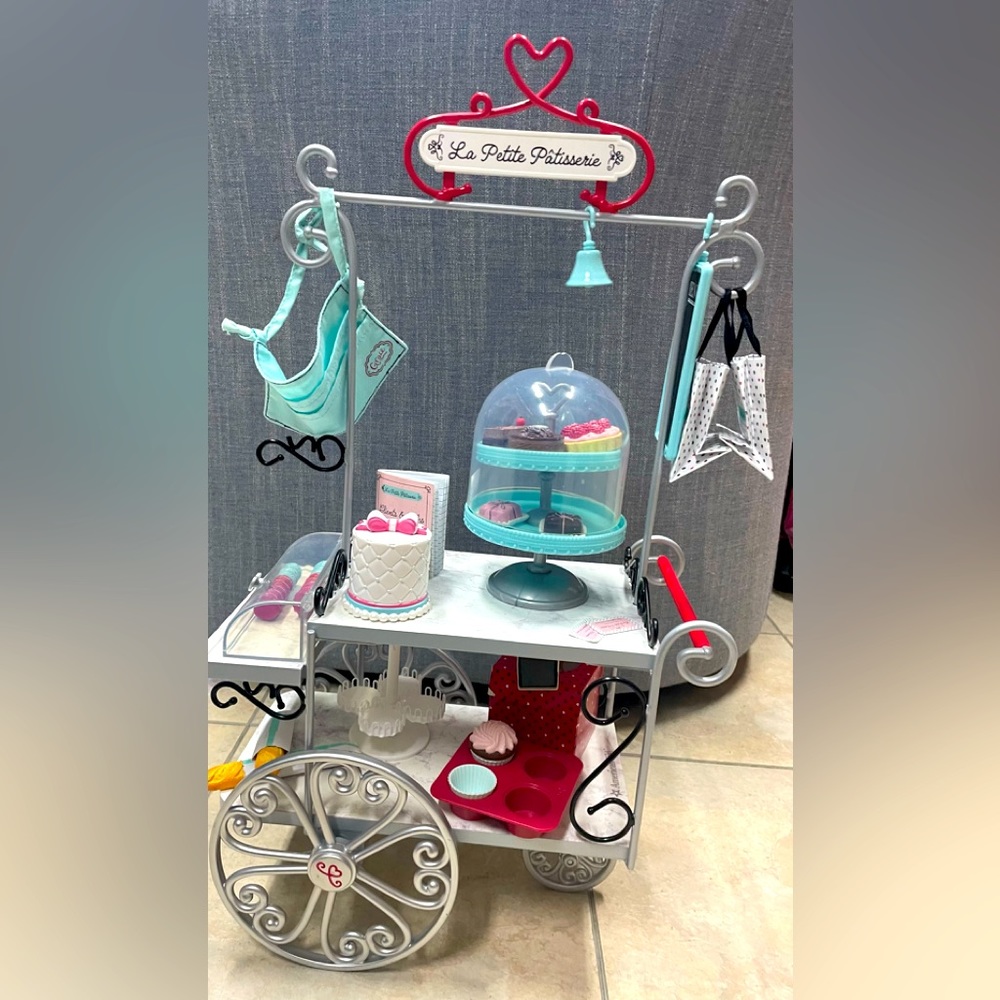 American Girl La Petite Patisserie Cart